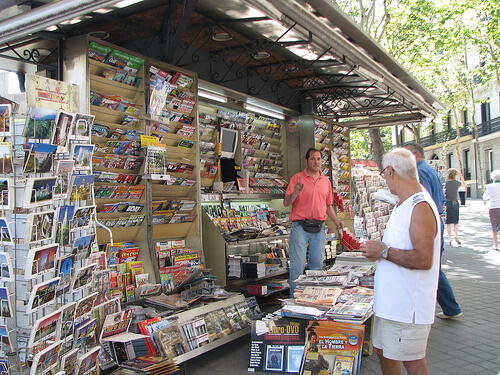 Cómo montar un puesto de periódicos - Puesto de revistas
