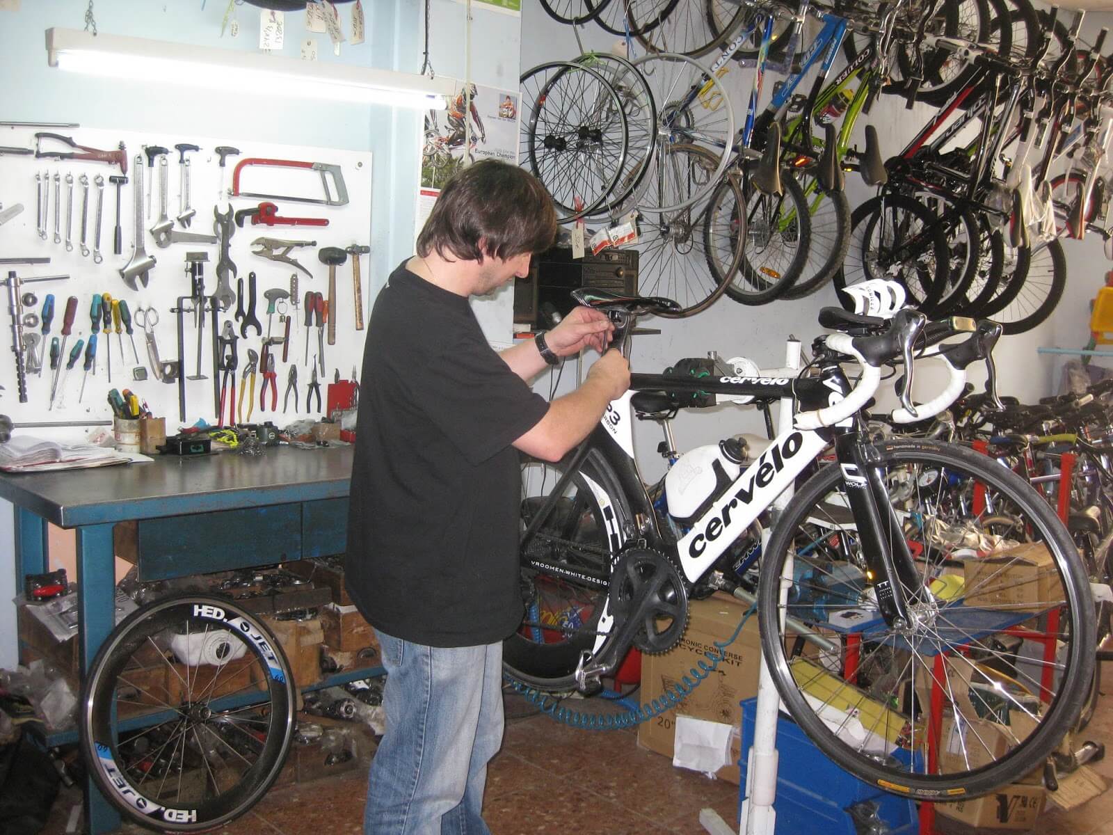 Abrir un taller de reparación de bicicletas - Ideas rentables en casa