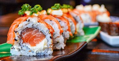 negocio de sushi a domicilio